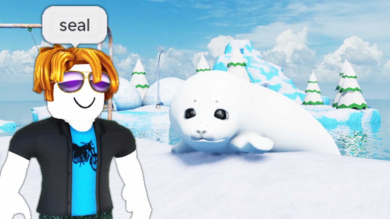 Я стал глупым тюленем в Roblox...