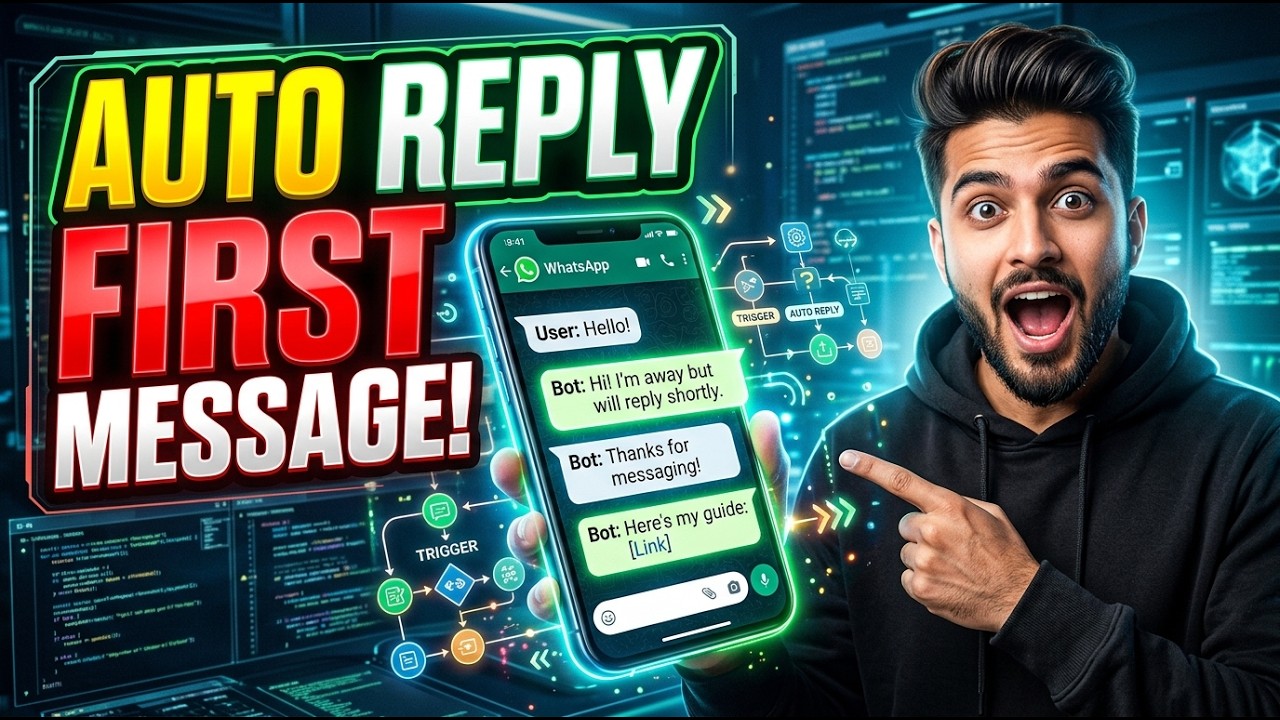 How to Create WhatsApp Flow for First Message Trigger | WhatsApp API Tutorial (Step by Step)