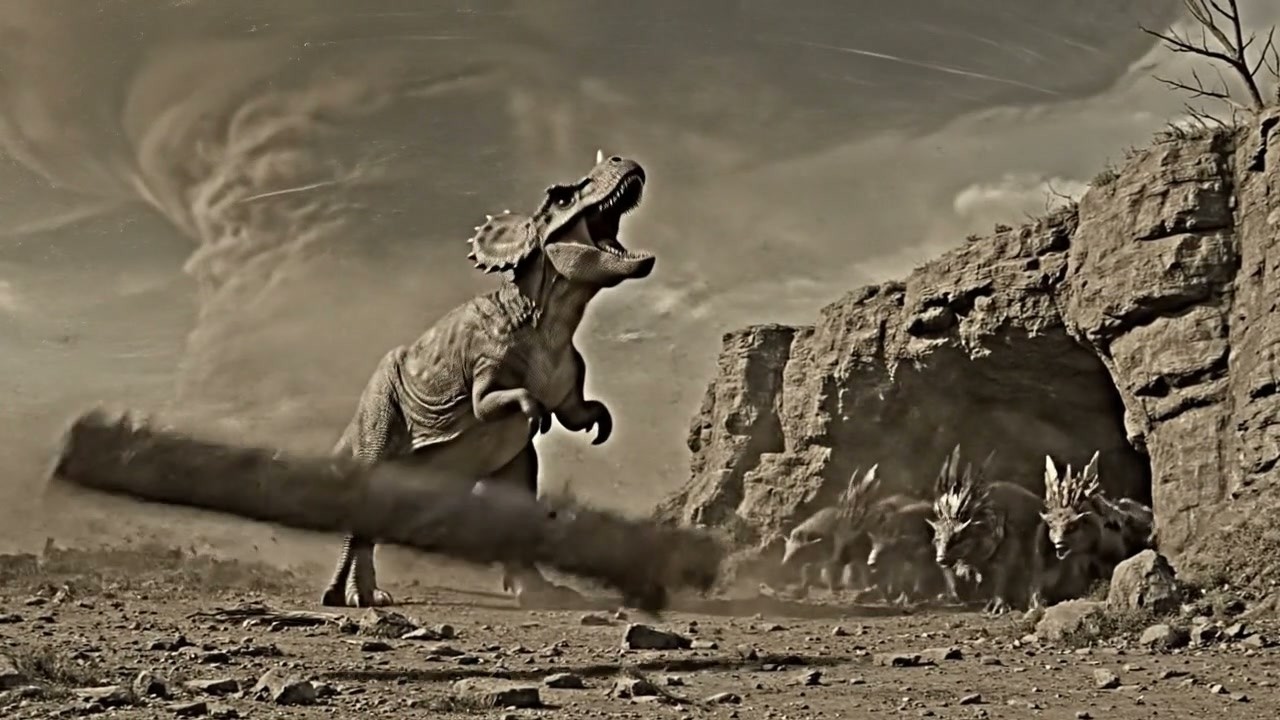 Prehistoric Planet: Primal Whirlwind Tornado - Prehistoric Survival in Ancient Storms | Dinosaurs