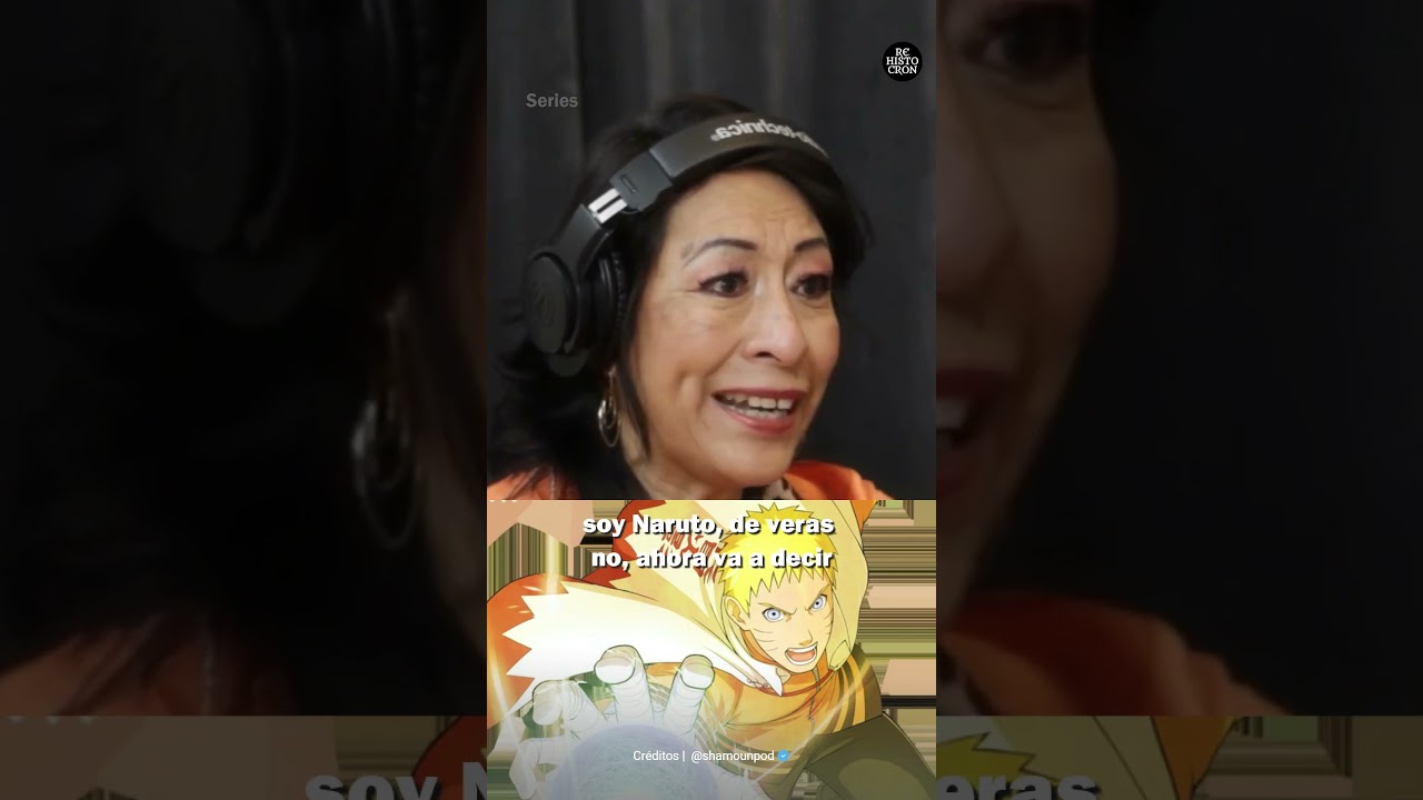 Isabel Marti&ntilde;&oacute;n y las diferentes voces de Naruto  #mexico #naruto