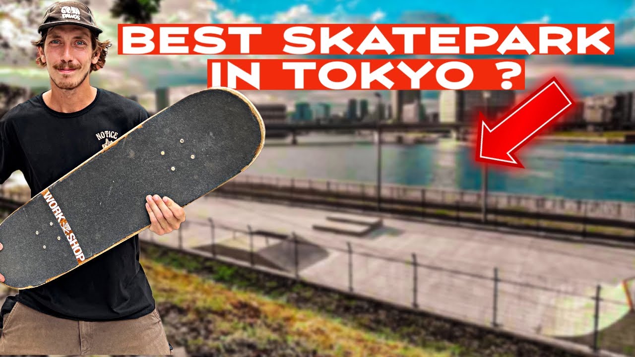 THIS IS THE BEST SKATEPARK IN TOKYO | JAPAN 🇯🇵