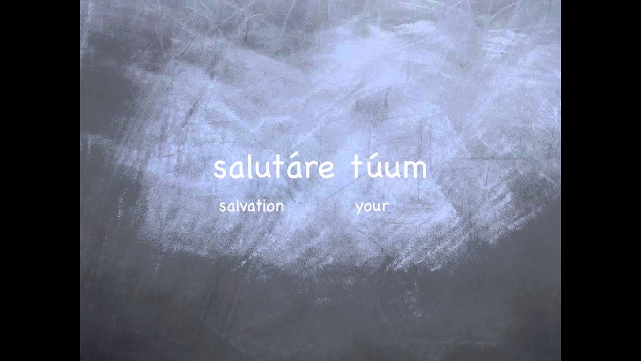 Nunc Dimittis Latin pronunciation