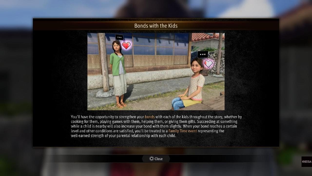 Yakuza Kiwami 3 & Dark Ties taking care of the children at Morning Glory