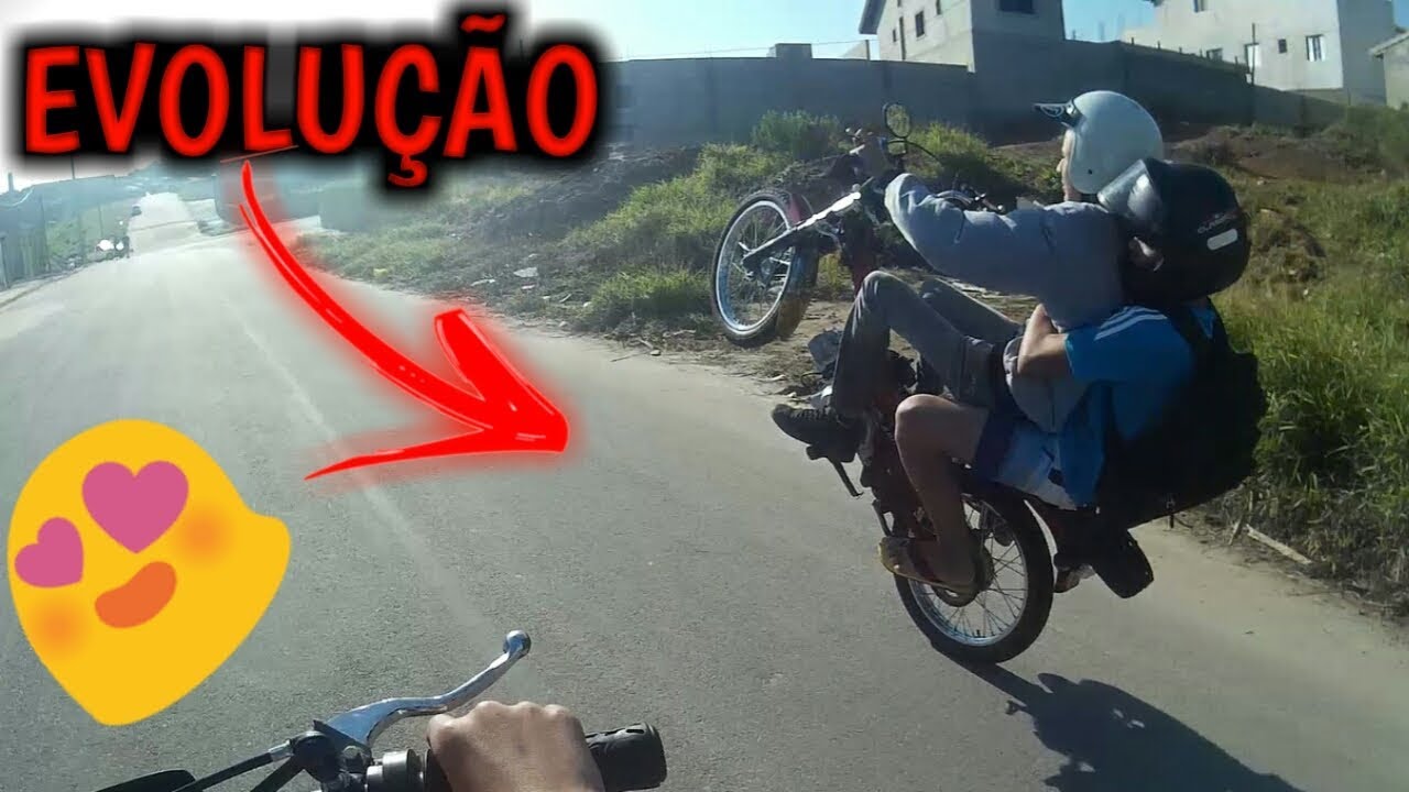 TODA MINHA EVOLU&Ccedil;&Atilde;O NO GRAU - Mobilete 4 Tempo (Victor Da Moby) Moto Vlog