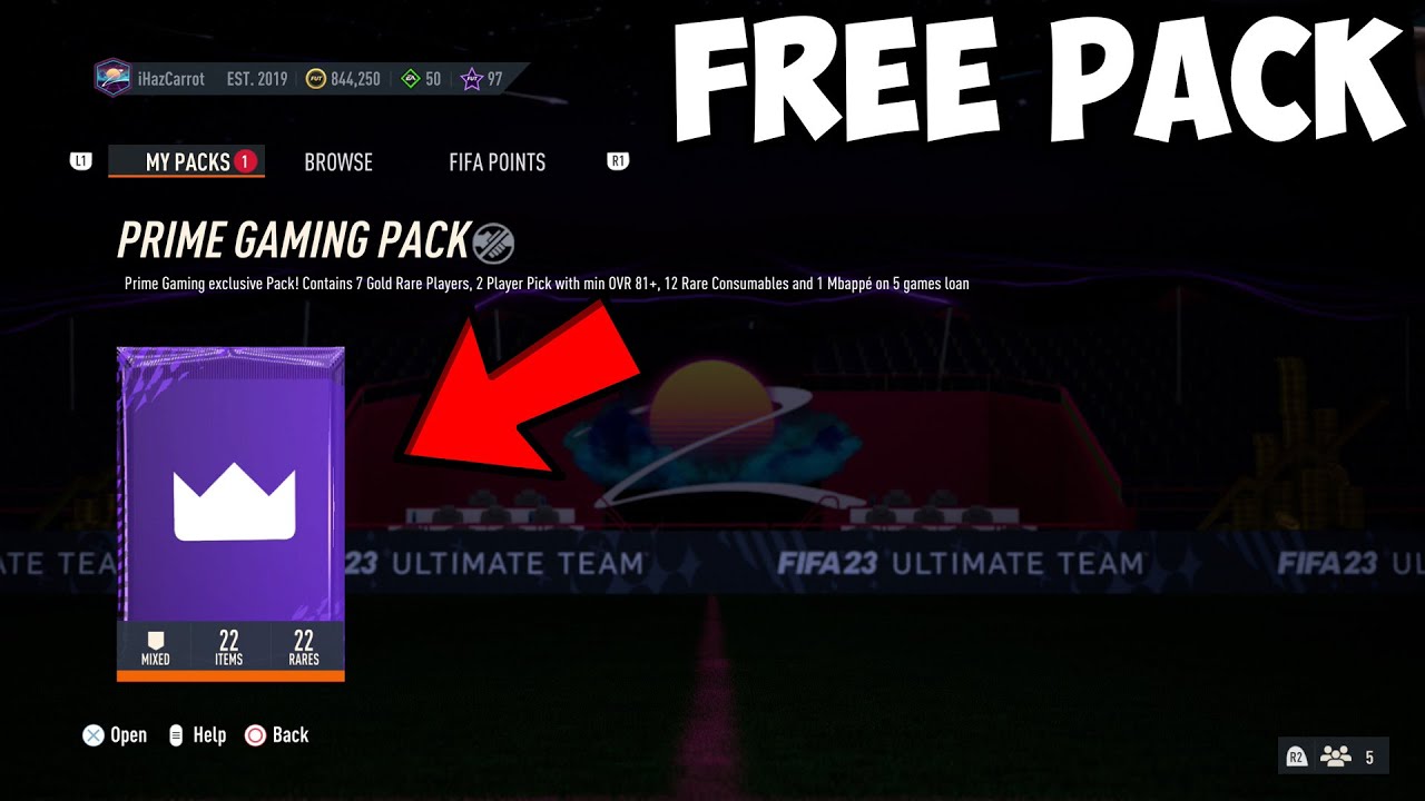 FREE PACKS! How to Claim Prime Gaming Pack & FGS Swap Tokens on FIFA 23