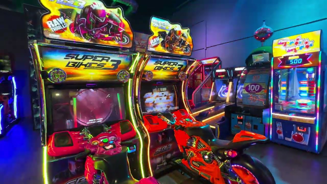 Thrillz High Flying Adventure Park (King of Prussia PA), 4K arcade walkthrough & tour, April 2024