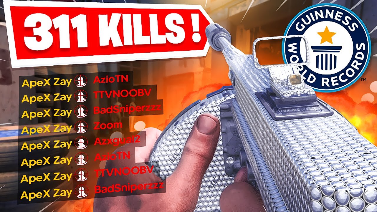 311 KILLS *SOLO* RECORD FR sur Call Of Duty VANGUARD! 😱 (Record de kills)