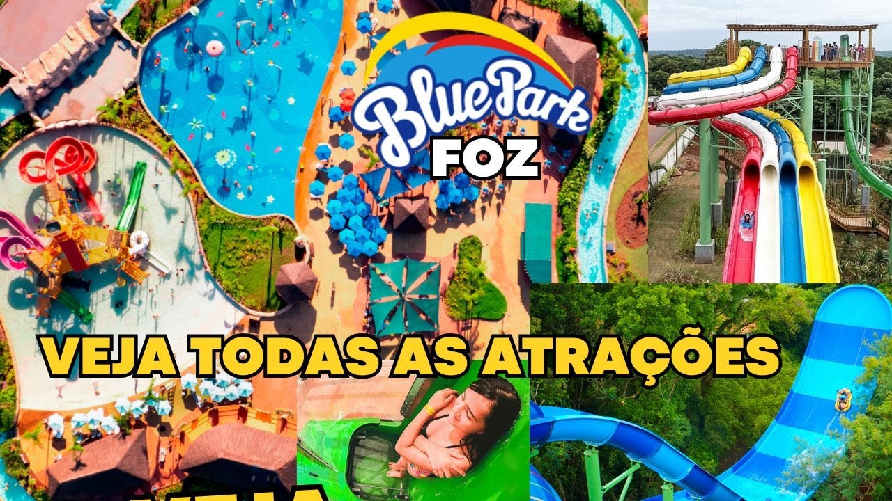 Blue Park Foz do Iguaçu! O MELHOR PARQUE AQUATICO DE FOZ