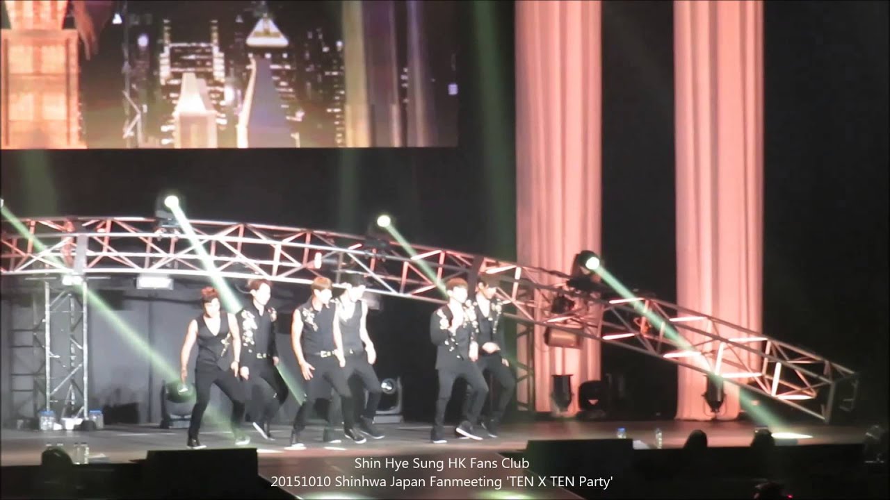 [自拍] 20151010 Shinhwa Japan Fanmeeting 'TEN X TEN Party' 2nd - 고양이