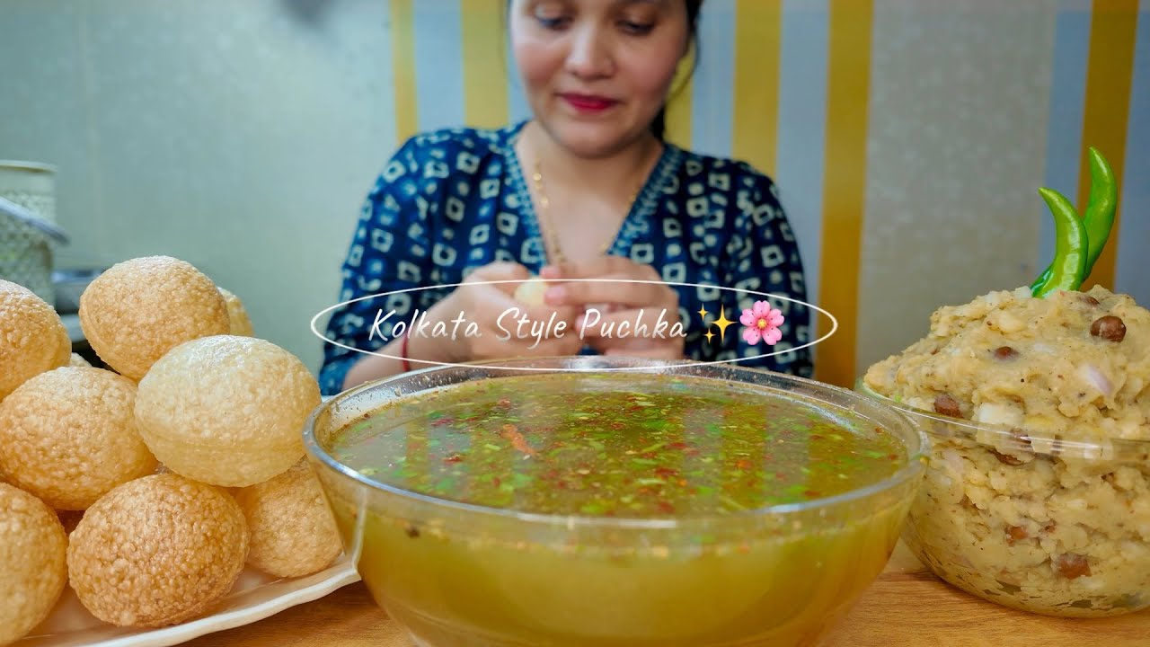 SPICY PANIPURI CHALLENGE | Kolkata Style Puchka | Indian Street Food |  #asmr #panipuri #golgappa