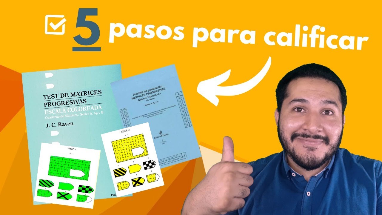 ¿Cómo calificar el Test de Raven, Escala coloreada?