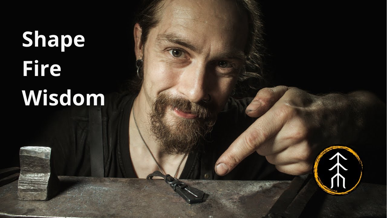 Blacksmithing Magic: Bringing a Rune Pendant to Life with traditional forging