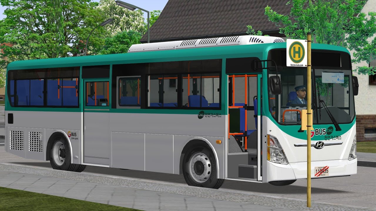 [OMSI 2] Hyundai NSAC 2014 CNG Beta 1.0 - project Szczecin Line59