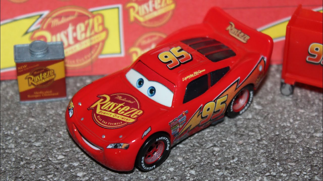 Mattel Disney Cars Lightning McQueen Rust-eze #95 Piston Cup Racer (Thailand Variant) 2025