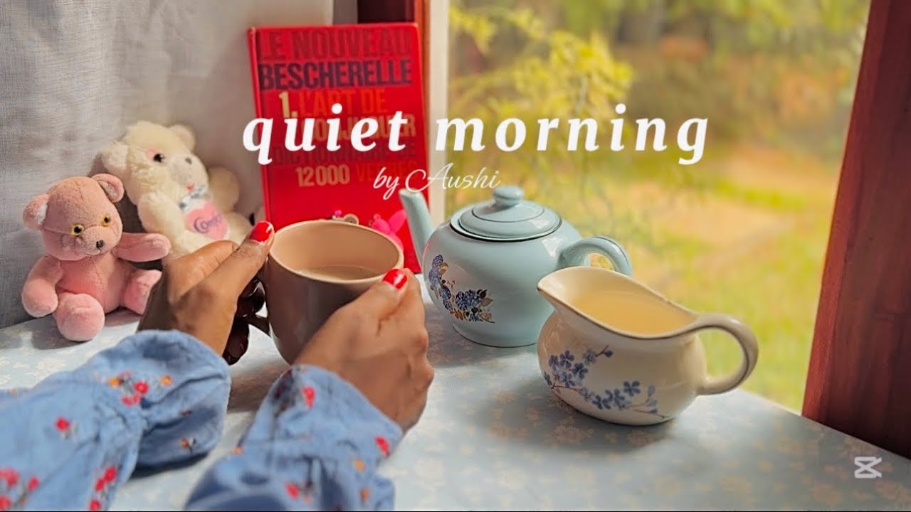 slow morning at home | quiet, simple moments 