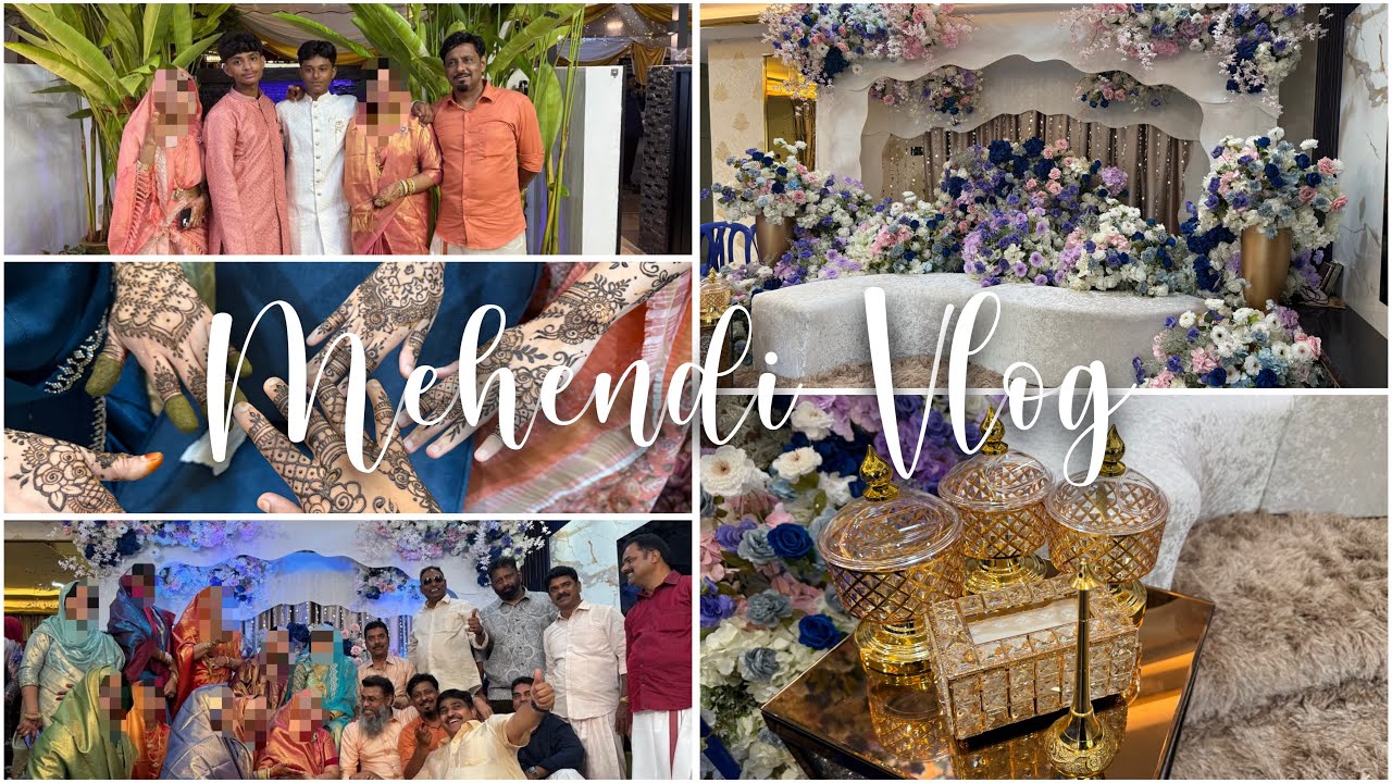 Mehendi Night | Wedding Vlog 3 | FF Fusion