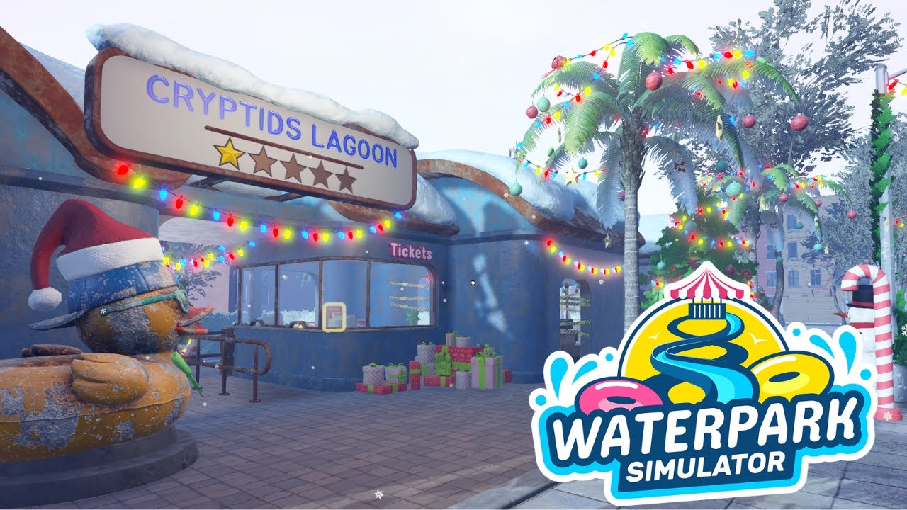 It's Christmas Time in Waterpark Simulator #1