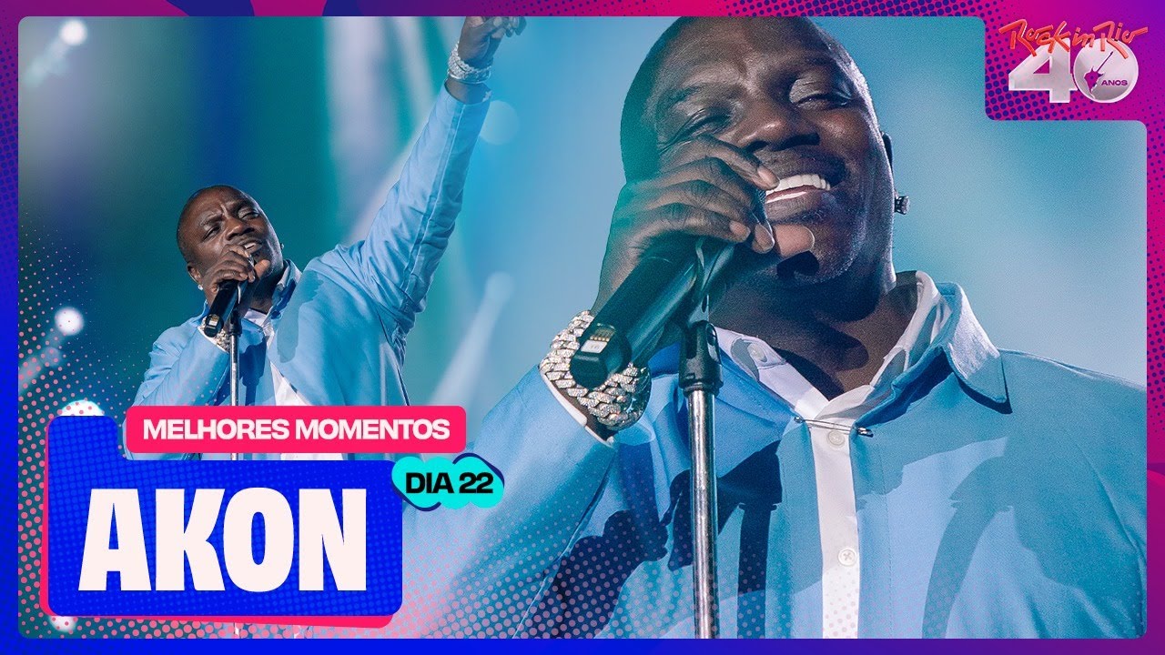 Akon no Rock in Rio 2024 | Melhores Momentos | #RockinRioNoMultishow