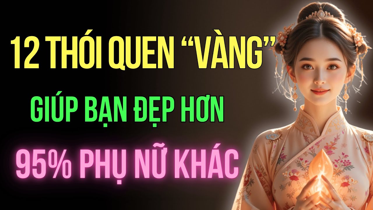 12 Thói Quen Vàng Giúp Bạn Đẹp Hơn 95% Những Người Phụ Nữ Khác | Trí Tuệ Góc Nhìn