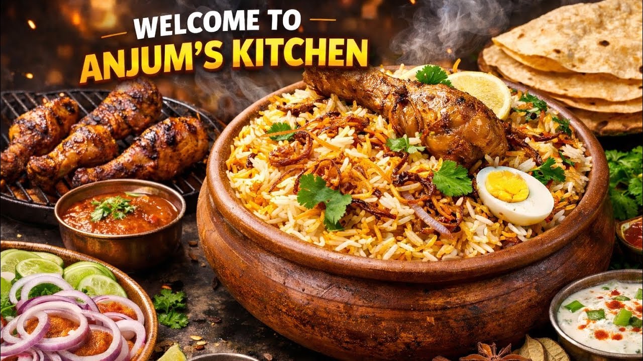 Hyderabadi Biryani: a true celebration of flavors ❤️