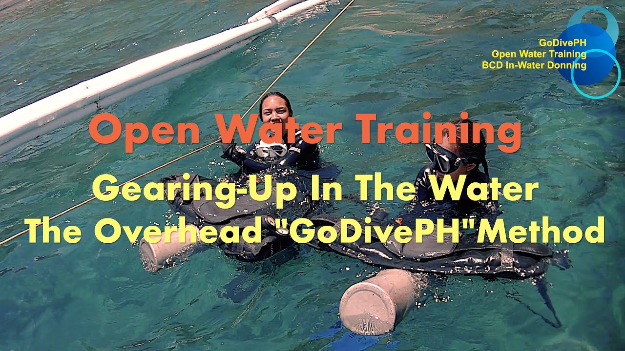 The Fastest Way To Put On Your BCD In The Water. The Overhead Method. Open Water ScubaTraining