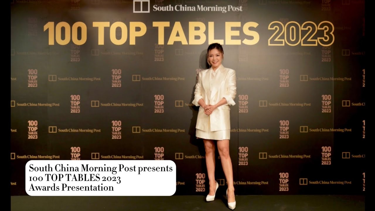 Giselle Lam 林慧倩 - 2023 SCMP 100 Top Tables [MC/emcee/trilingual emcee/三語主持]
