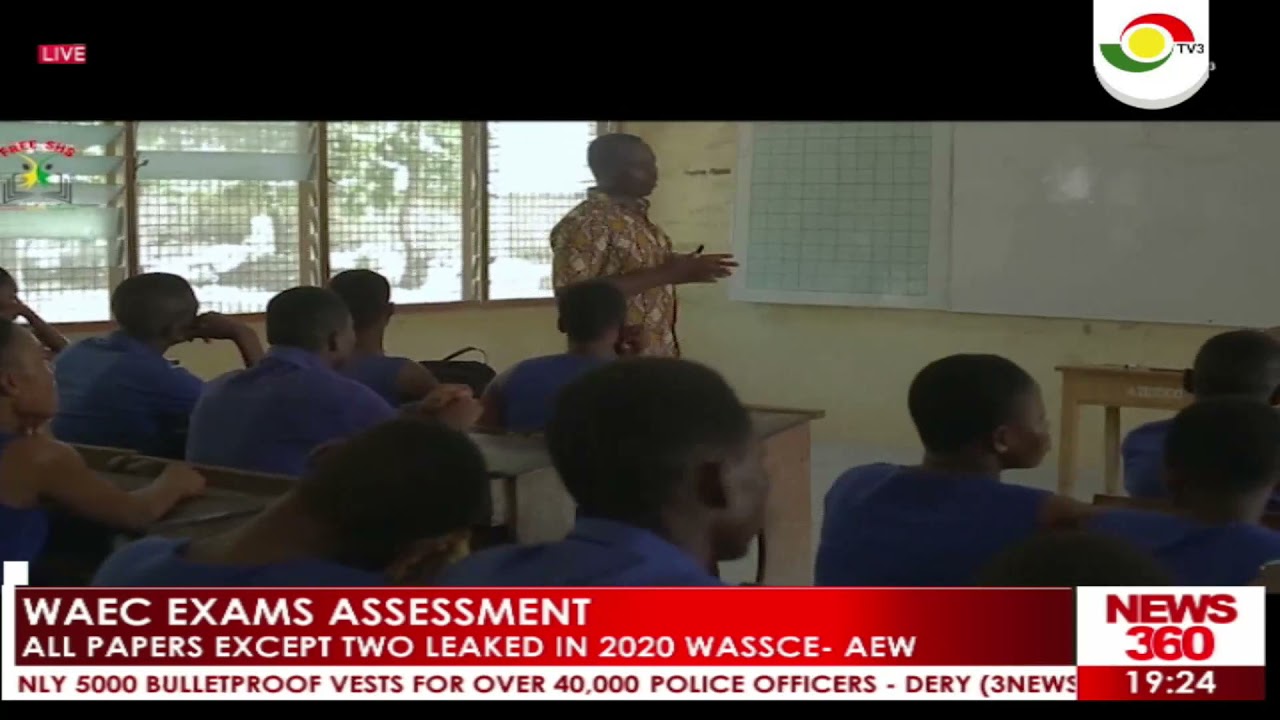 ALL PAPERS EXCEPT 2 LEAKED IN 2020 WASSCE  - AEW