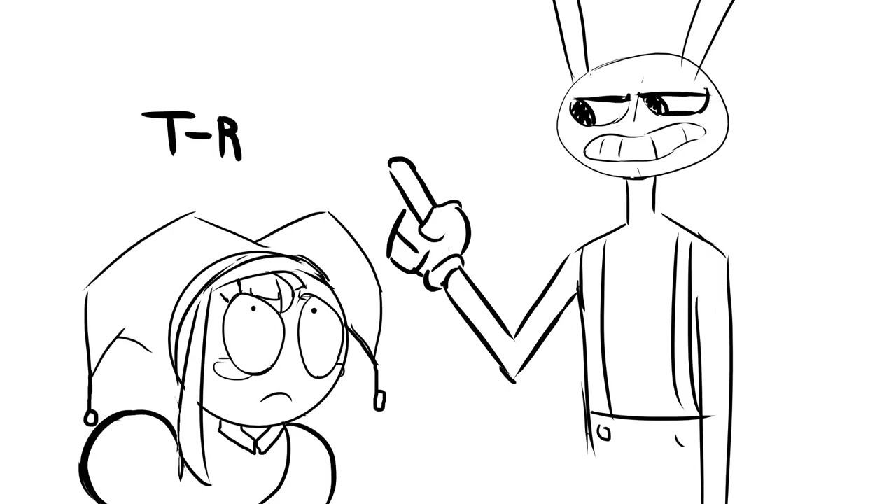 Кингер не умеет писать &mdash; The Amazing Digital Circus Animatic