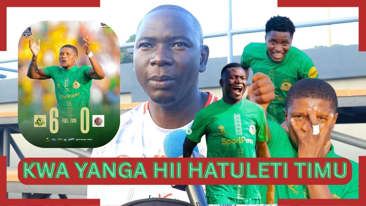 WILLIAM AIPIGIA SALUTE YANGA/KWA YANGA HII HATULETI TIMU/WACHEZAJI SIMBA WAJIFUNZE KWA YANGA