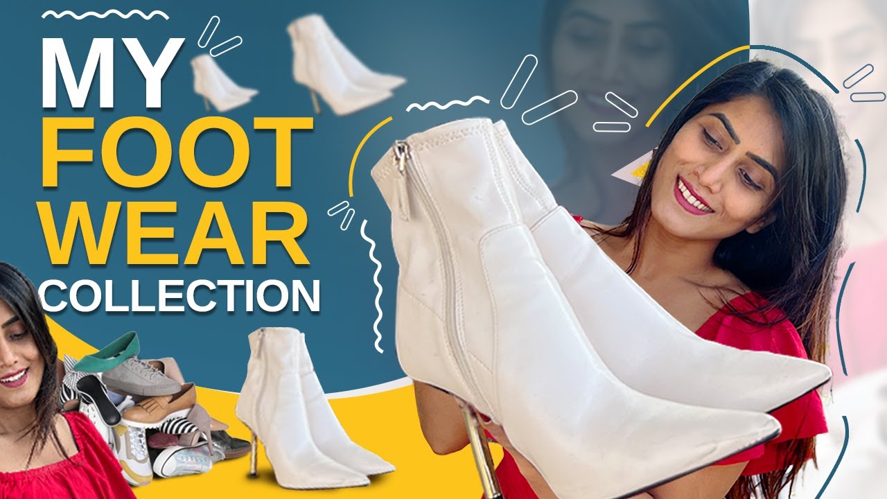 MY FOOTWEAR COLLECTION 👠👡👢|  Shoe Rack Tour  | Kannada Vlogs | Chandana Gowda