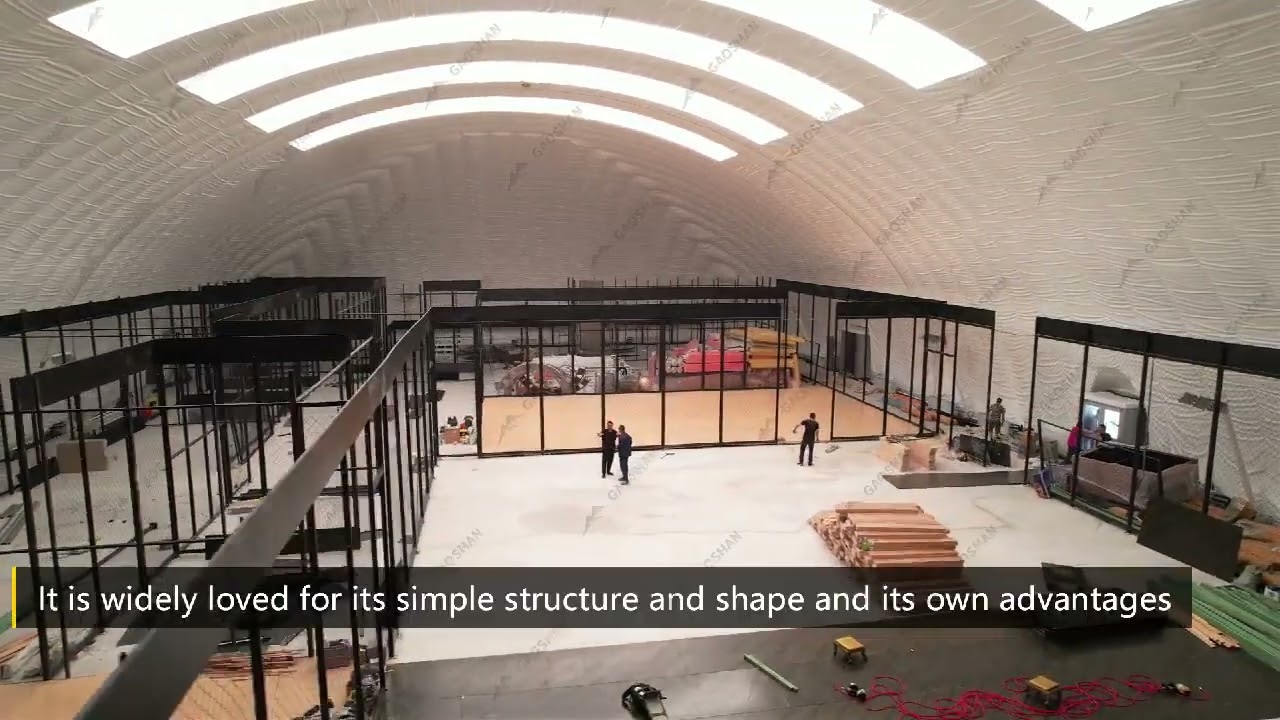 AIR-SUPPORTED STRUCTURES FOR SPORTS FACILITIES