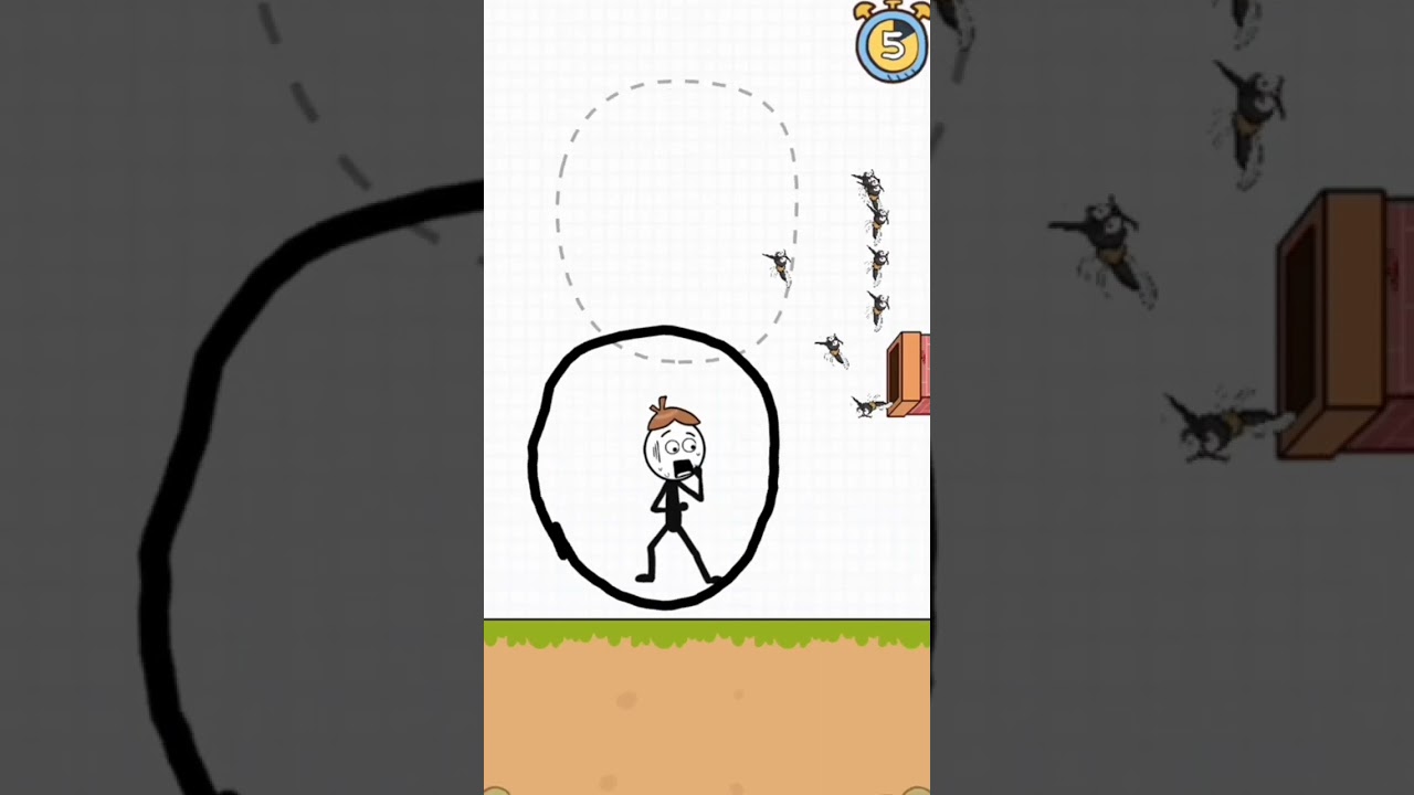 Save the Stickman Game 😂🤣Funny😂🤣 #games2023 #androidgame #gaming #shorts