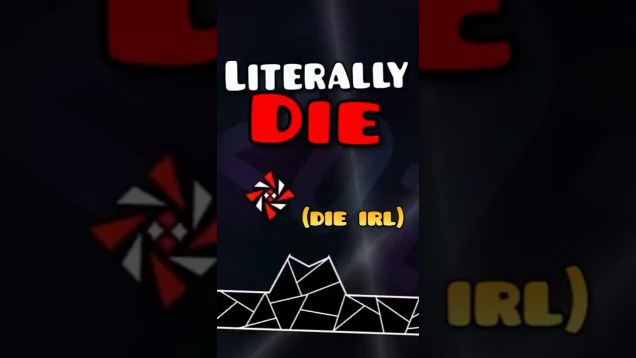 Geometry Dash убивает кого-то #geometrydash #gd #gaming