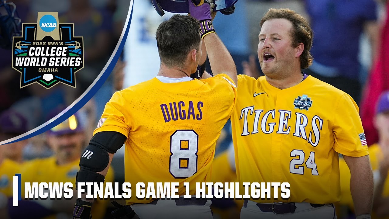 Men's College World Series Finals, Game 1: LSU Tigers vs. Florida Gators | Full Game Highlights