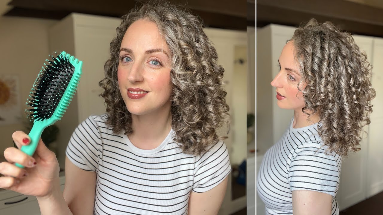 Viral Bouncecurl Edge Lift Volume Brush with my favourite products