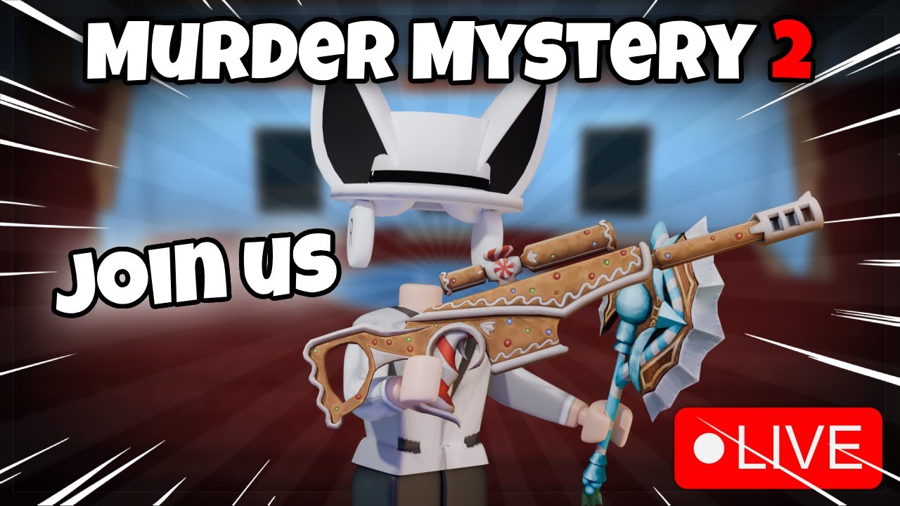 🔴LIVE🔴LATE NIGHT! MM2 PLAYING WITH VIEWERS ROBLOX