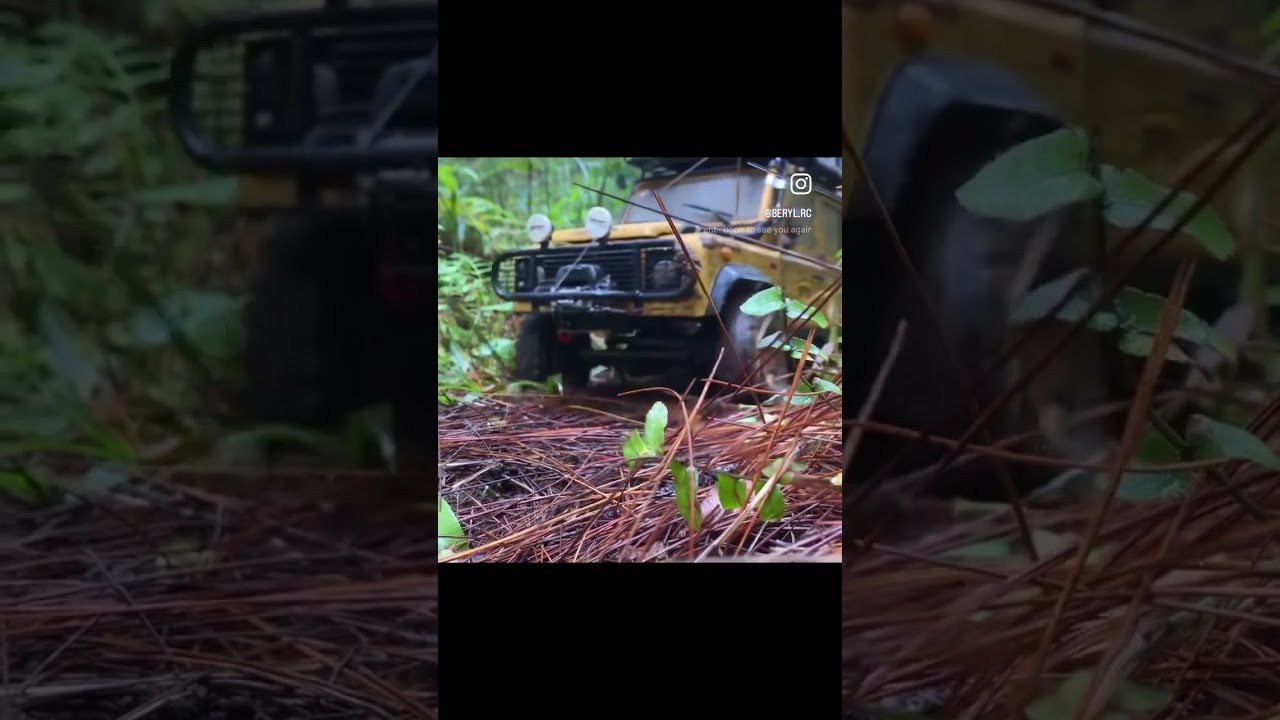 Scale Land Rover DEFENDER D110 Rc 1/10 Off Road Forest Adventure |  #shorts #rc #remotecontrolcars
