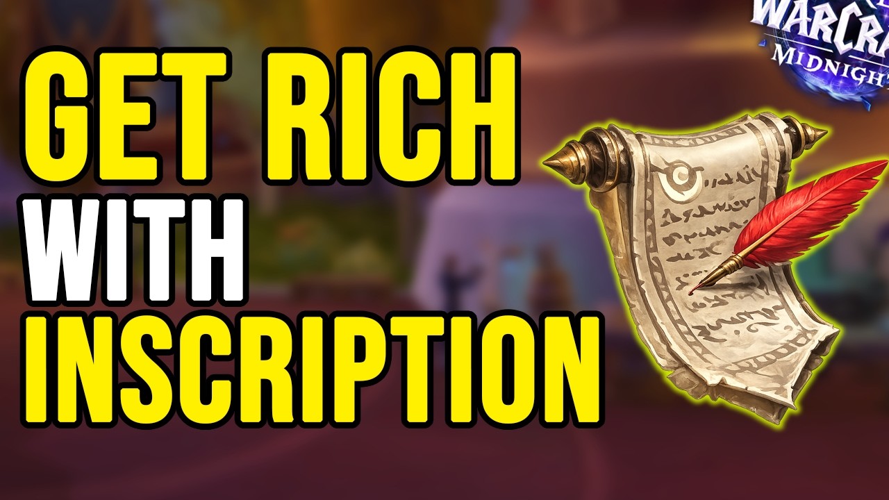 Как заработать золото с помощью навыка &laquo;Начертание&raquo; в игре Midnight | World of Warcraft