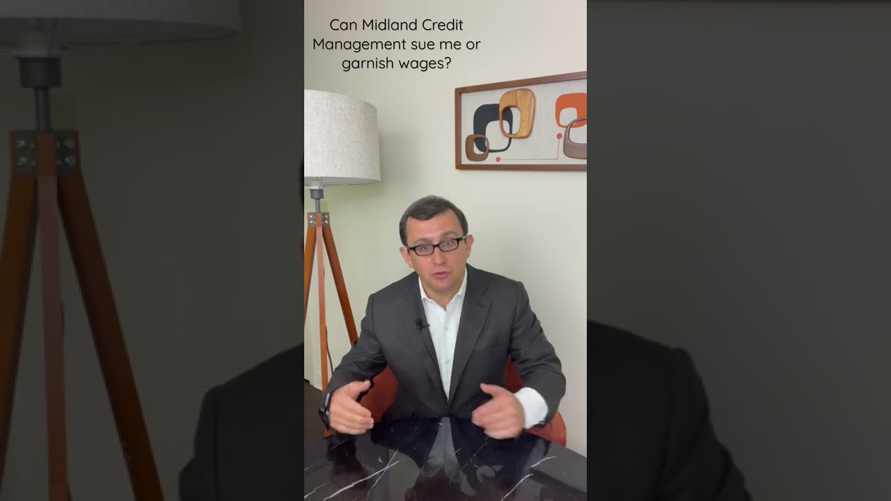 Can Midland Credit Management sue me or garnish wages?