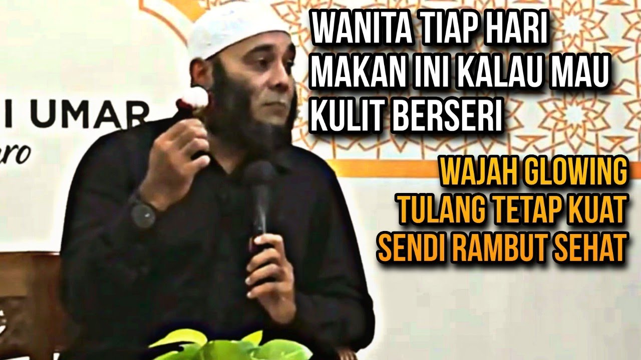 Tips agar kulit berseri wajah glowing tulang tetap kuat sendi rambut sehat - dr. Zaidul Akbar