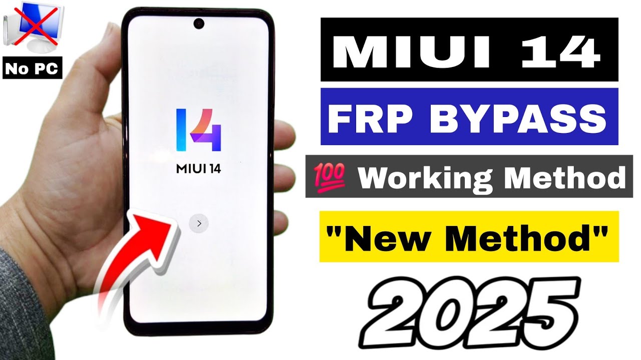 All Xiaomi MIUI 14 FRP Bypass | Remove Google Account - 100% Working Method (Without PC)