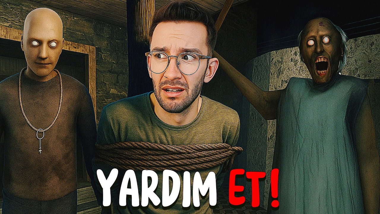 ÇİRKİN GRANNY VE DELİ KOCASINDAN ZOR KURTULDUM !! ( Granny 2 )