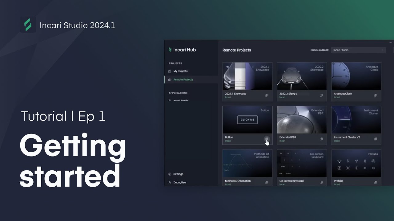 EP 01 | Incari Studio Basic Tutorial | Getting Started – Create Your First No-Code HMI Project