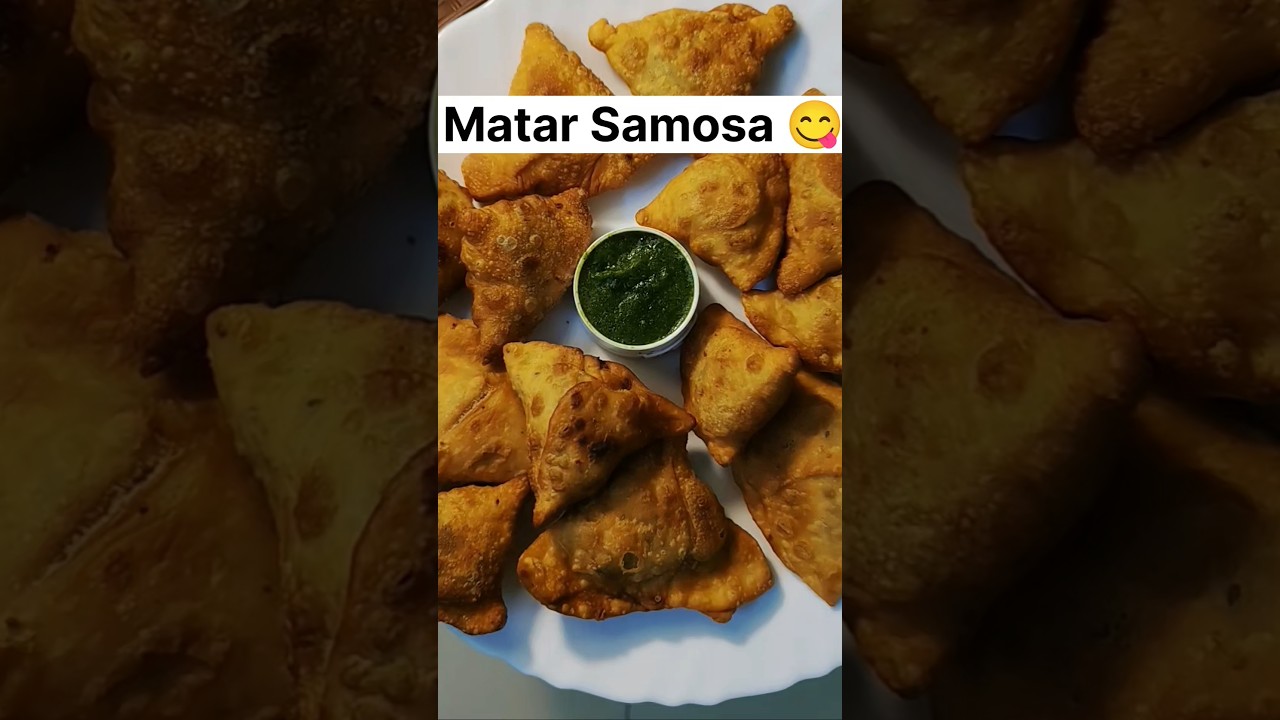 Matar Samosa 😋 | 