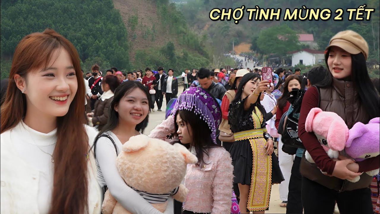CHỢ TÌNH M2 - CỐC LY 2026, Gái xinh thi nhau xuống chợ để chơi hội |Quốc Kỳ TV