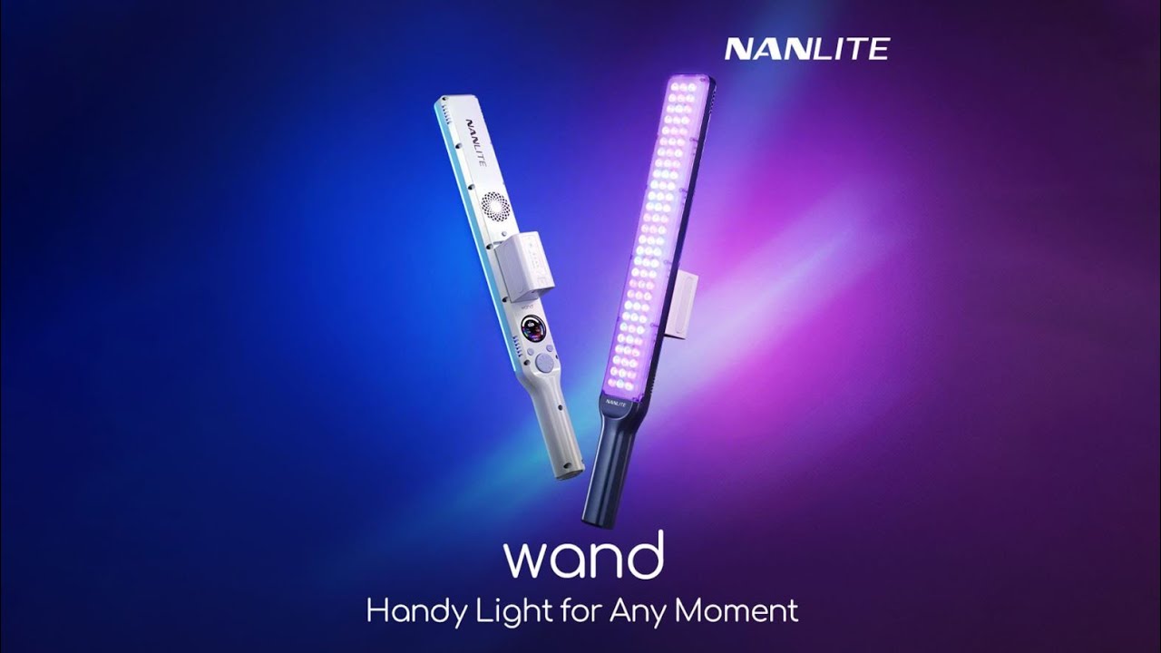 Nanlite wand 30w RGB CCT SFX stick light for photography & video