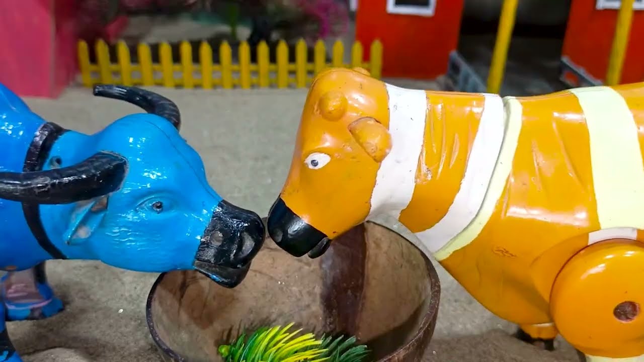 Sapilucu Toy Animals Loading on Truck – Cow 🐄 & Elephant 🐘 ✅ @CowBro26