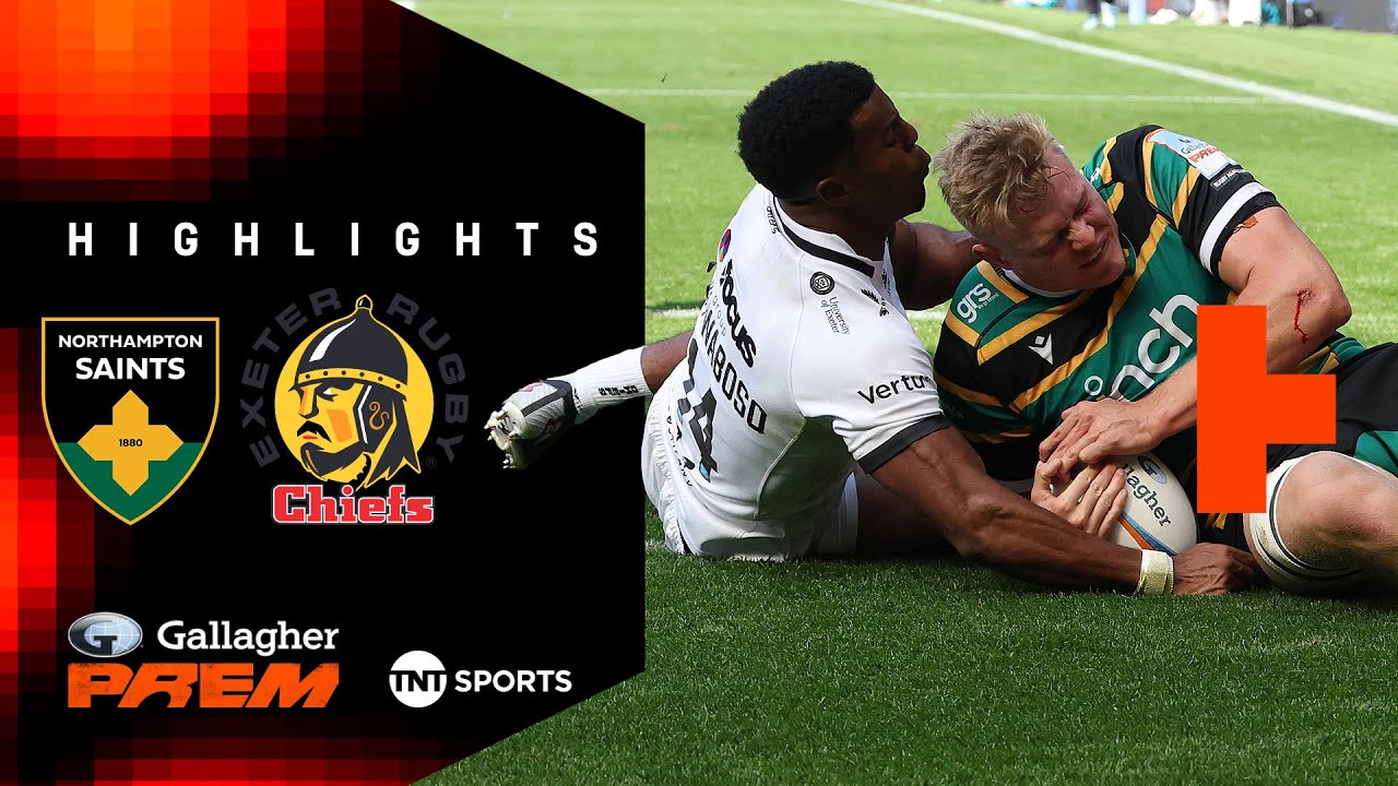 STUNNING COMEBACK! 🔥 | Northampton Saints vs Exeter Chiefs | Gallagher PREM Rugby Highlights
