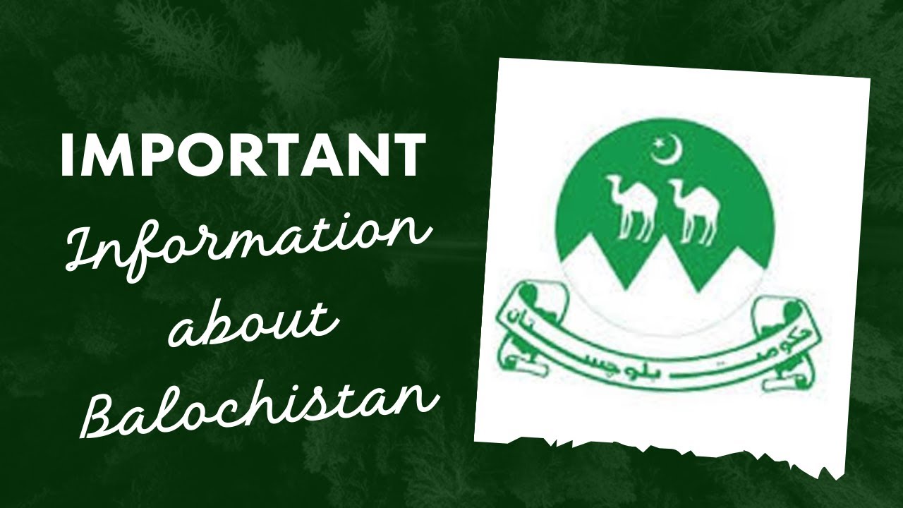 Balochistan GK | Most Important MCQs |  FPSC | PPSC | NTS | Exams! | Competitive Exam Preparation