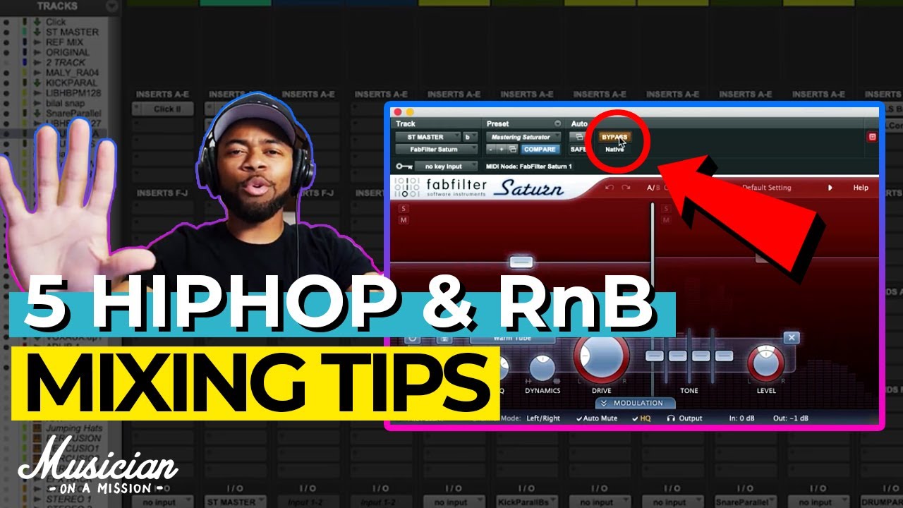 5 советов по миксованию хип-хопа и R&B